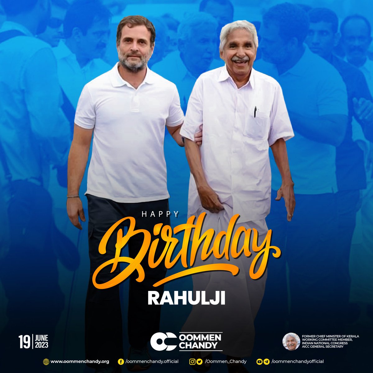Extending warm Birthday greetings to Shri @RahulGandhi ji, the man who has always believed in spreading love over hatred. The one whose visionary words inspire the youth & bring hope. #HappyBirthdayRahulGandhi