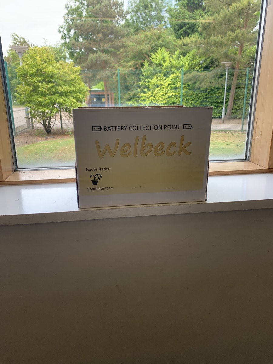 The Sixth Form Eco Group battery recycling competition is going really well!  Keep sending your used batteries to your House Tutor! What has happened to the Clumber Box?!!