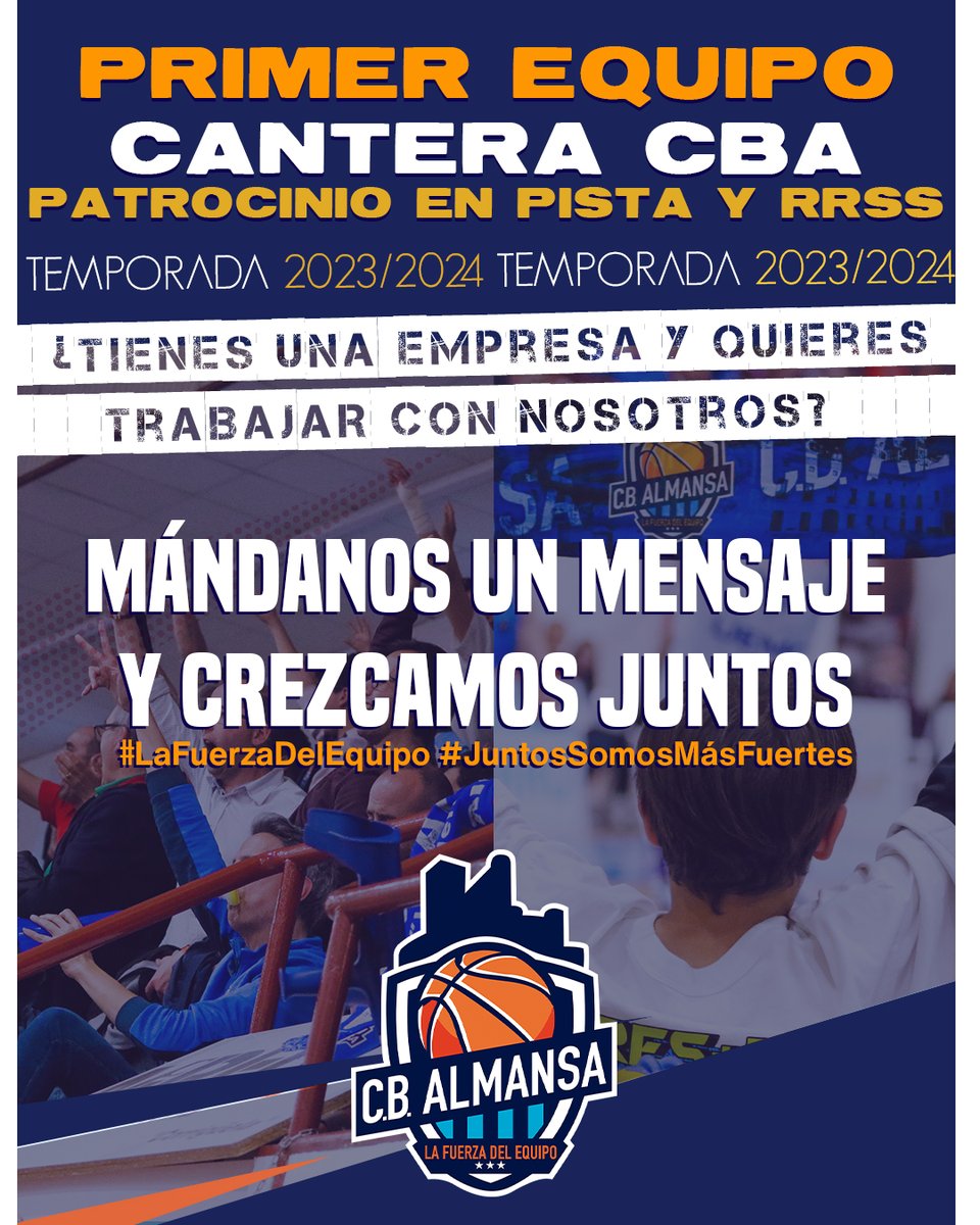 🤝 | Si tienes una empresa y quieres trabajar con nosotros, ¡mándanos un mensaje! 

Consigue tu espacio en el primer equipo, la #CanteraCBA, en nuestras RRSS o en #LaBombonera y crezcamos juntos. 🙌

#JuntosSomosMásFuertes #LaFuerzaDelEquipo