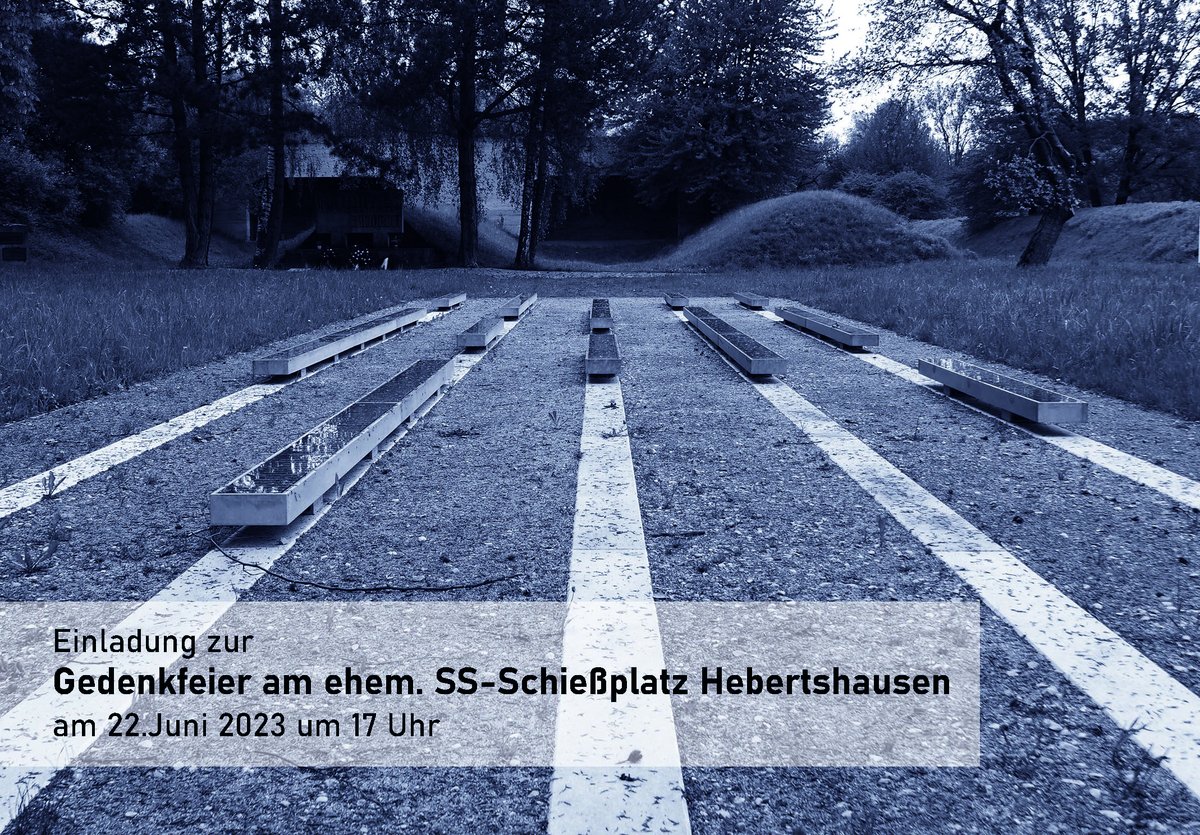 OsteuropaBonn's tweet photo. Anlässlich des 82. Jahrestages des Überfalls auf die Sowjtunion am 22. Juni 1941 erinnert der Förderverein in Kooperation mit @DachauMemorial und der Lagergemeinschaft Dachau an die Ermordung von über 4.000 sowjetische Kriegsgefangenen am ehemaligen SS-Schießplatz Hebertshausen. https://t.co/1rlvzqPWF5