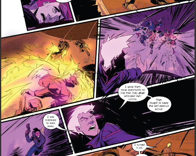 Big news! Exigency, our new comic title, has been shortlisted for the <a href="/HoodedManMedia/">Hooded Man Media</a> Caliburn Prize! Surprised, delighted, and surprised again!

Written by <a href="/Edcrab_/">Edcrab</a> and <a href="/mikeJLR/">my cool richer son</a>, Art by <a href="/DavidCousens/">David Cousens - @TFNation, Birmingham 2025!</a>, Edited by <a href="/illusClaire/">Claire Napier</a>, Letters and Graphic Design by <a href="/RobJonesWrites/">Rob Jones @ TBubs B17 DSTLRY Hall 16/17th Nov</a>