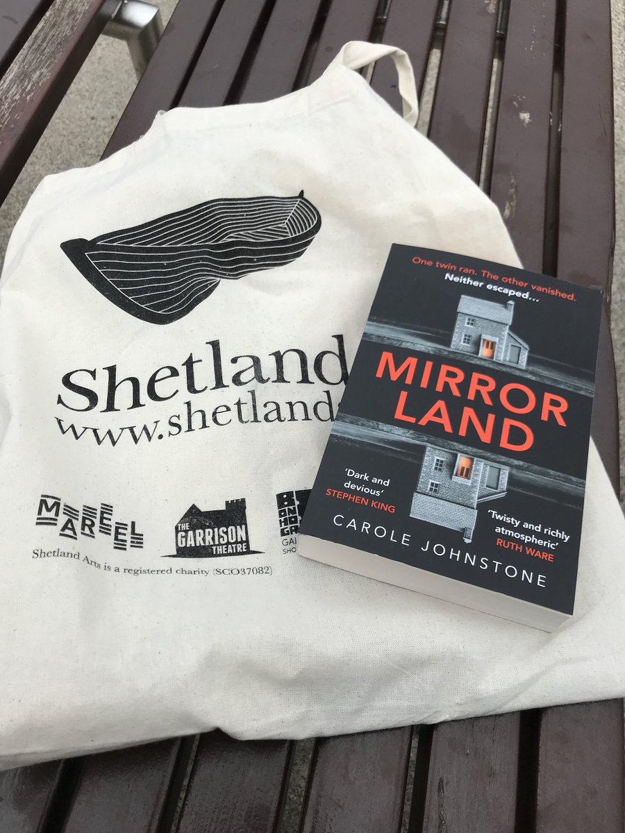 Snapped up the last copy in the bookshop this morning ⁦@C_L_Johnstone⁩ . Final treat from #Shetlandnoir