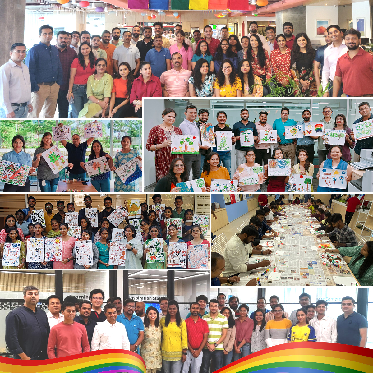 colliers_ind's tweet photo. The Pride colors are flying high across our offices! Here’s to a compassionate, accepting and empathetic world.
Happy Pride Month!
Learn more: https://t.co/GxBogSrDBm
#ColliersIndia #IndiaRealEstate #pridemonth2023 #CelebratePride #AccelerateCommunity #diversity #equity https://t.co/jDkSCLvft8