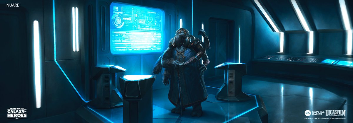 nuarestudio's tweet photo. © 2022 Lucasfilm LTD. / EA Capital Games / by Nuare Studio Inc.
Star Wars: Galaxy of Heroes
https://t.co/TtkgnVnxK6
#nuare #nuarestudio #outsource #conceptart #drawing #photoshop #illustration #artwork #commercial #promo #illustration #design #starwars #galaxyofheroes #EAgames https://t.co/bu8cFGhFlr