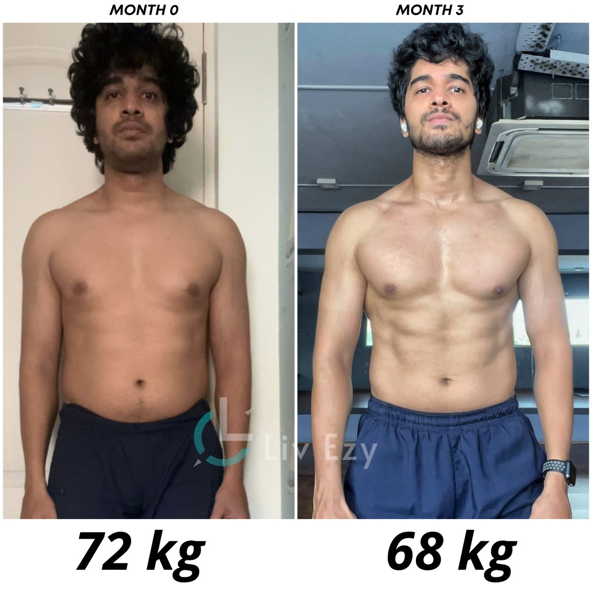 Client Body Recomp Transformation💪🏼🔥

Syed Sareem has lost 3 kgs (72kgs- 68kgs) but most importantly has gone through an impeccable body recomposition in just 3 months! Well done Sareem!👏🏼

#bodyrecomposition #transformation #weightloss #livezy
