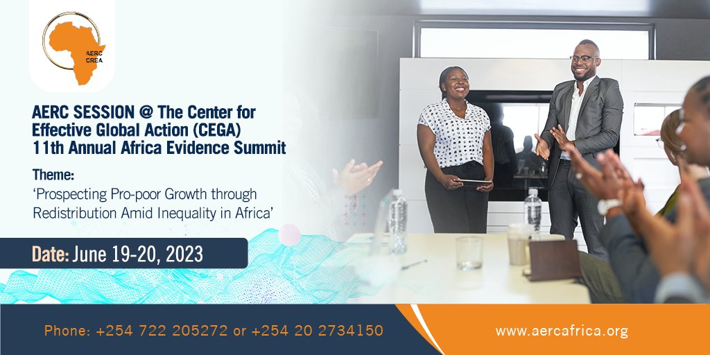 African Economic Research Consortium (AERC) is convening a policy panel and research papers at sessions at the Summit on the theme ‘Prospecting Pro-poor Growth through Redistribution Amid Inequality in Africa”. Read more: bit.ly/3JeP5iz #WeareAERC #AERCImpact