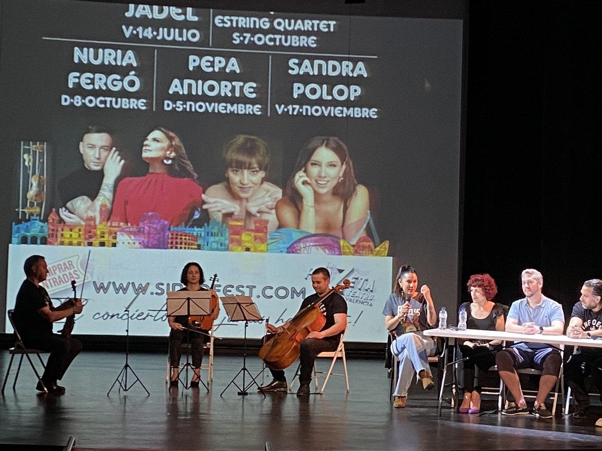 Os compartimos la presentación del primer Festival en el mundo de Banda Sinfónica mas artistas pop, llega <a href="/SinfoFest/">SinfoFest</a> y arranca el próximo 14 de Julio con el gran <a href="/JADELOFICIAL/">Jadel</a> compra tus entradas en teatrolaplazeta.com