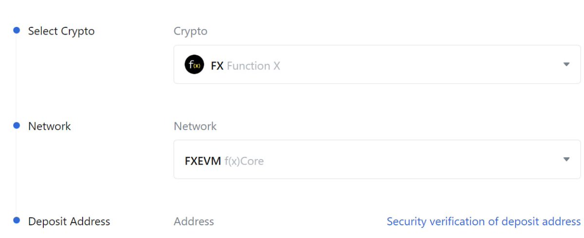 🚀  MEXC is the FIRST exchange to support f(x)Core chain for $FX token! 🎉 

Deposit & withdraw your #FX tokens like a breeze, enjoying fast transactions and unbeatable low fees ⚡️💰

#FunctionX #MEXC #FXCore