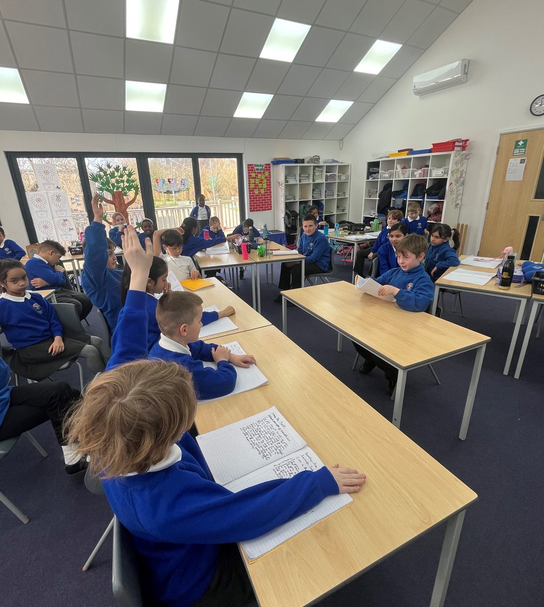 StJamesYear41's tweet photo. 14 March 2023
Job interviews to become the new Beowulf! 
Some of the children thought that they were the best candidate to take on and defeat Grendel. We had to be sure, so we interviewed these children to see who could convince us that they were the strongest, fiercest warrior! https://t.co/U22P5RvMhB