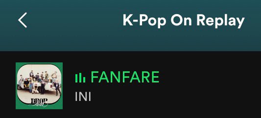 ozt98u's tweet photo. #Spotify_INI
ほんとだ～「K-Pop On Replay」にFANFARE入ってる💡
このヒット曲リストに入るの嬉しいですよね
🎺🗯 https://t.co/JDni1IQ9m2

#INI @official__INI  #INI_FANFARE https://t.co/8d6KkBu42g