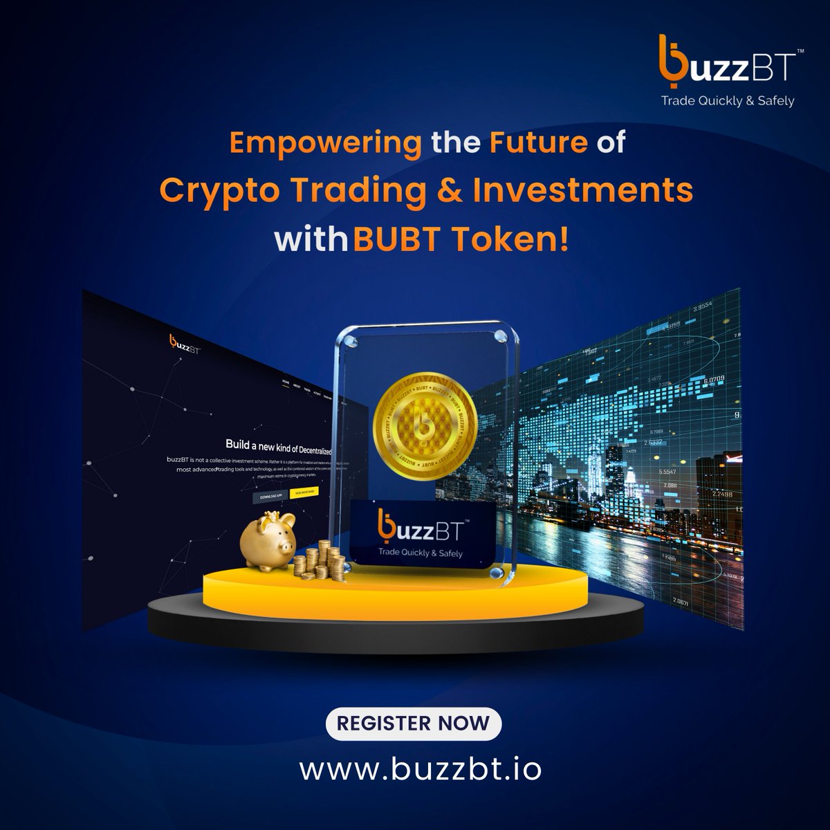 buzzBTOfficial's tweet photo. Join the revolution of crypto trading and #investments with the powerful BUBT token. Experience a new era of financial possibilities and unlock the potential for growth. Embrace the future of crypto with buzzBT!
Register Now: https://t.co/UlmZwx97Yh
#BUBT #buzzBT #investor https://t.co/zejJ31ugEk