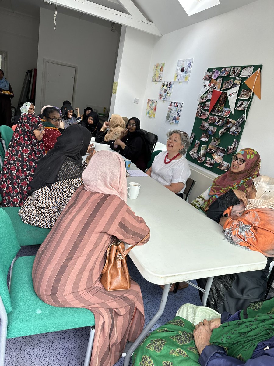 Lovely coffee morning with <a href="/CllrSuzanne/">Suzanne Richards</a> today.