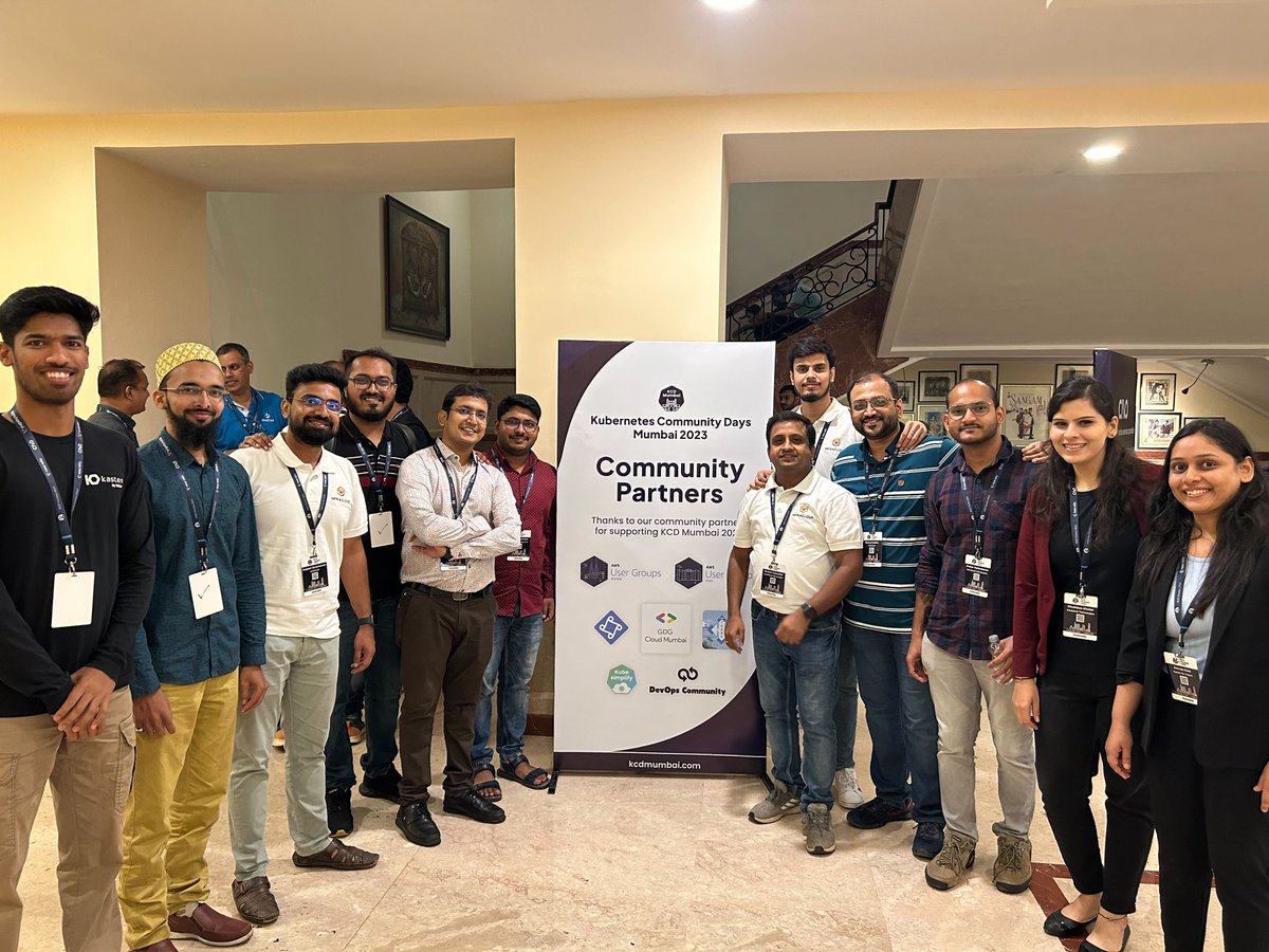 InfraCloud (@infracloudio) on Twitter photo Sending congratulations to <a href="/KcdMumbai/">KCD Mumbai</a> for hosting an amazing event! 🎉
Infranauts had a great time attending the talks, engaging with #K8s folks in person, and keeping up with the latest in #Kubernetes.
Plus we got exciting clicks to share👇 Sending congratulations to <a href="/KcdMumbai/">KCD Mumbai</a> for hosting an amazing event! 🎉
Infranauts had a great time attending the talks, engaging with #K8s folks in person, and keeping up with the latest in #Kubernetes.
Plus we got exciting clicks to share👇