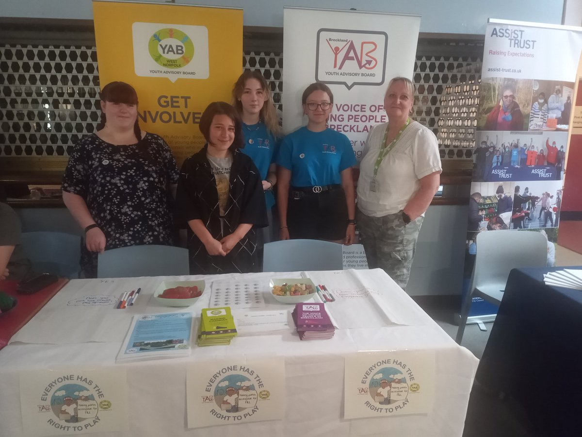 We all had a brilliant day at #SENDFest on Saturday talking about  Breckland YAB &amp; West Norfolk YAB Disability Campaign #ypright2play Great to see so many families and service providers there. Topped off by a visit from Peter Andre!