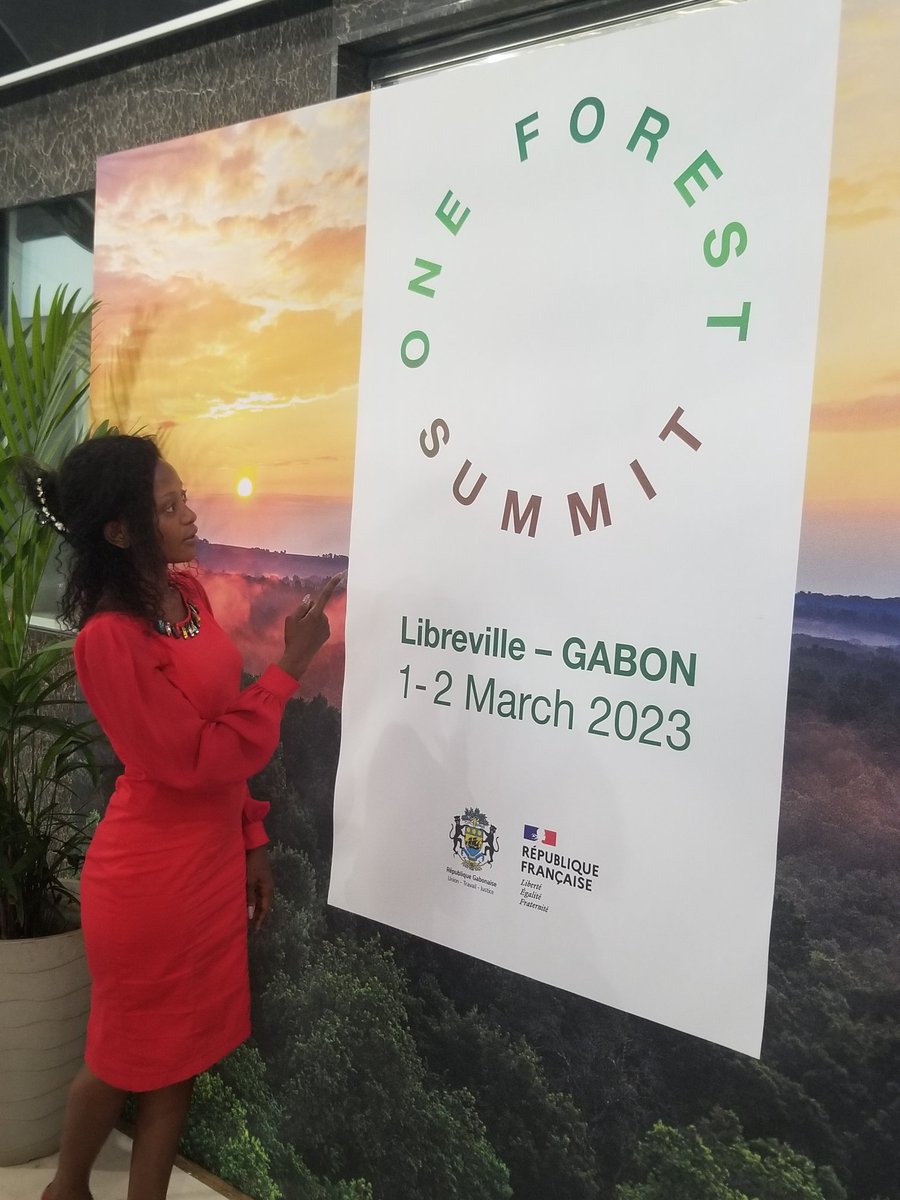 Labarrejennife2's tweet photo. I remember the time we were at #Oneforestsumit in Gabon, where the issue of getting young people involved and interested in the forestry sector in the Congo Basin countries should be a priority for government https://t.co/Vvc9Mh9ZjA