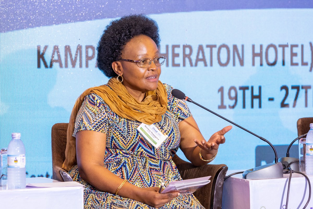 WashU_ICHAD's tweet photo. Our panelists: Commissioner Mondo Kyateka, Ministry of Gender, Youth and Labour, Dr. Jesca Nsungwa, Commissioner, Ministry of Health Uganda, Dr. Gertrude Nakigozi, Programs Director, RHSP, Dr. Muthoni Mathai, Psychiatrist and Senior Lecturer University of Nairobi. #ICHADForum https://t.co/FJsx9URwnr