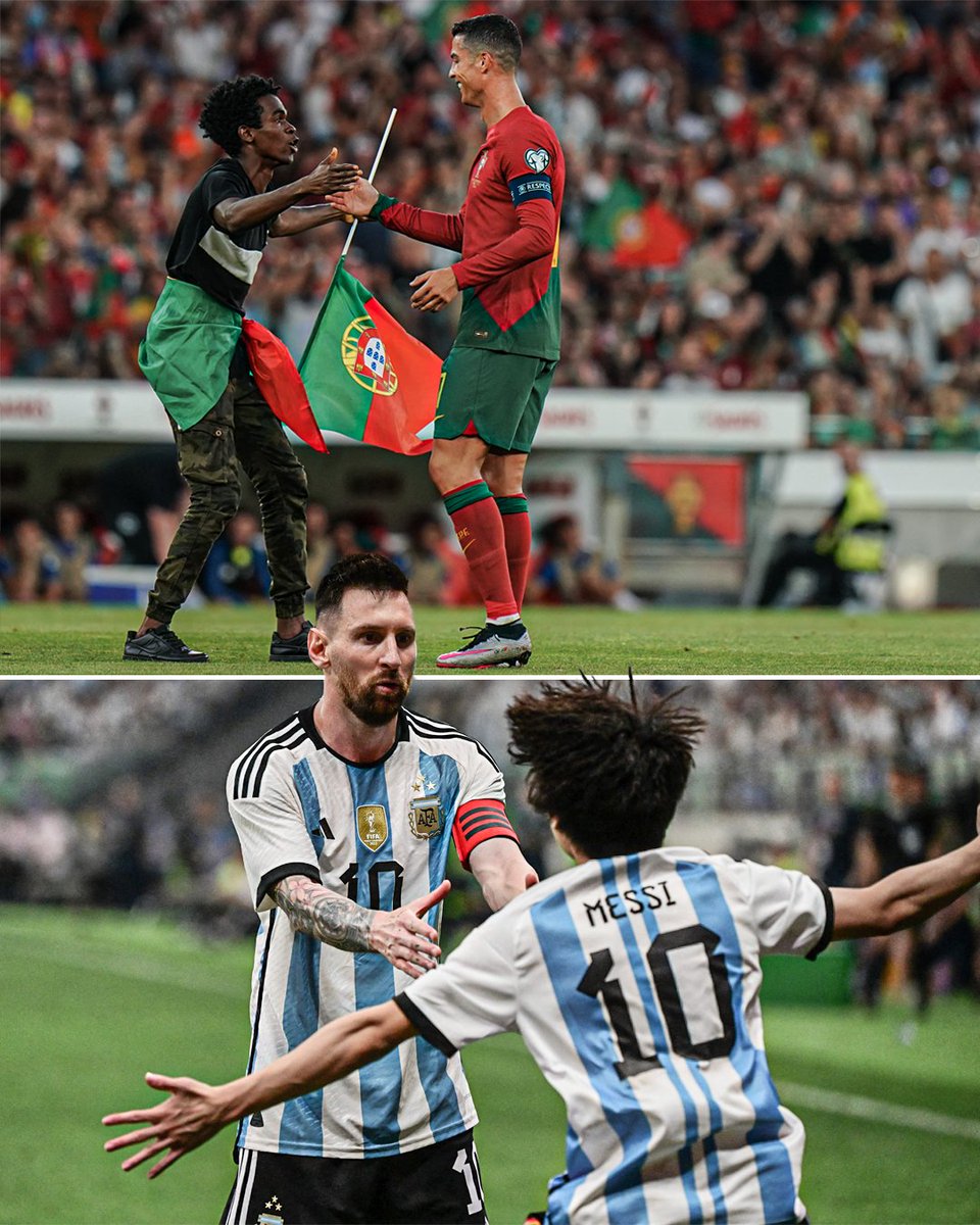 ESPNFC's tweet photo. If you could only meet one of the GOAT's, who are you picking? 🐐 https://t.co/L6gCwAc9Re