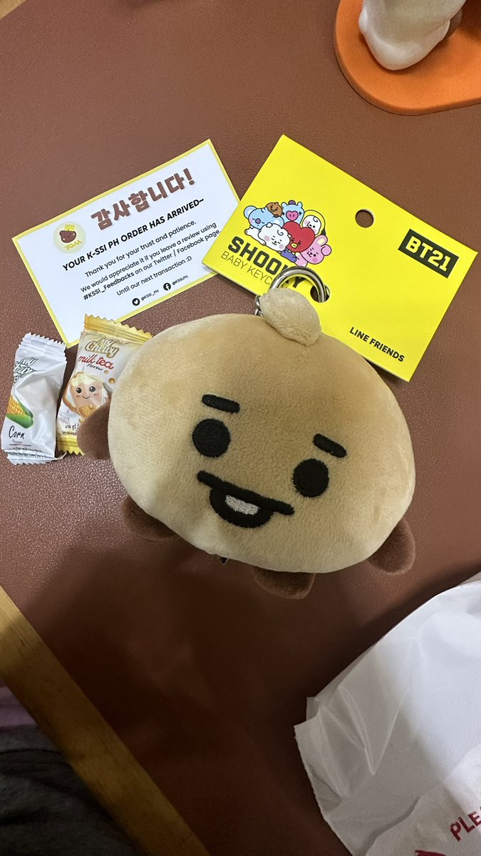 Seokjinbotter's tweet photo. Thank you for my baby shooky all the way from bangkok 💜
#KSSI_feedbacks
@KSSI_PH https://t.co/JRZYI32EoX