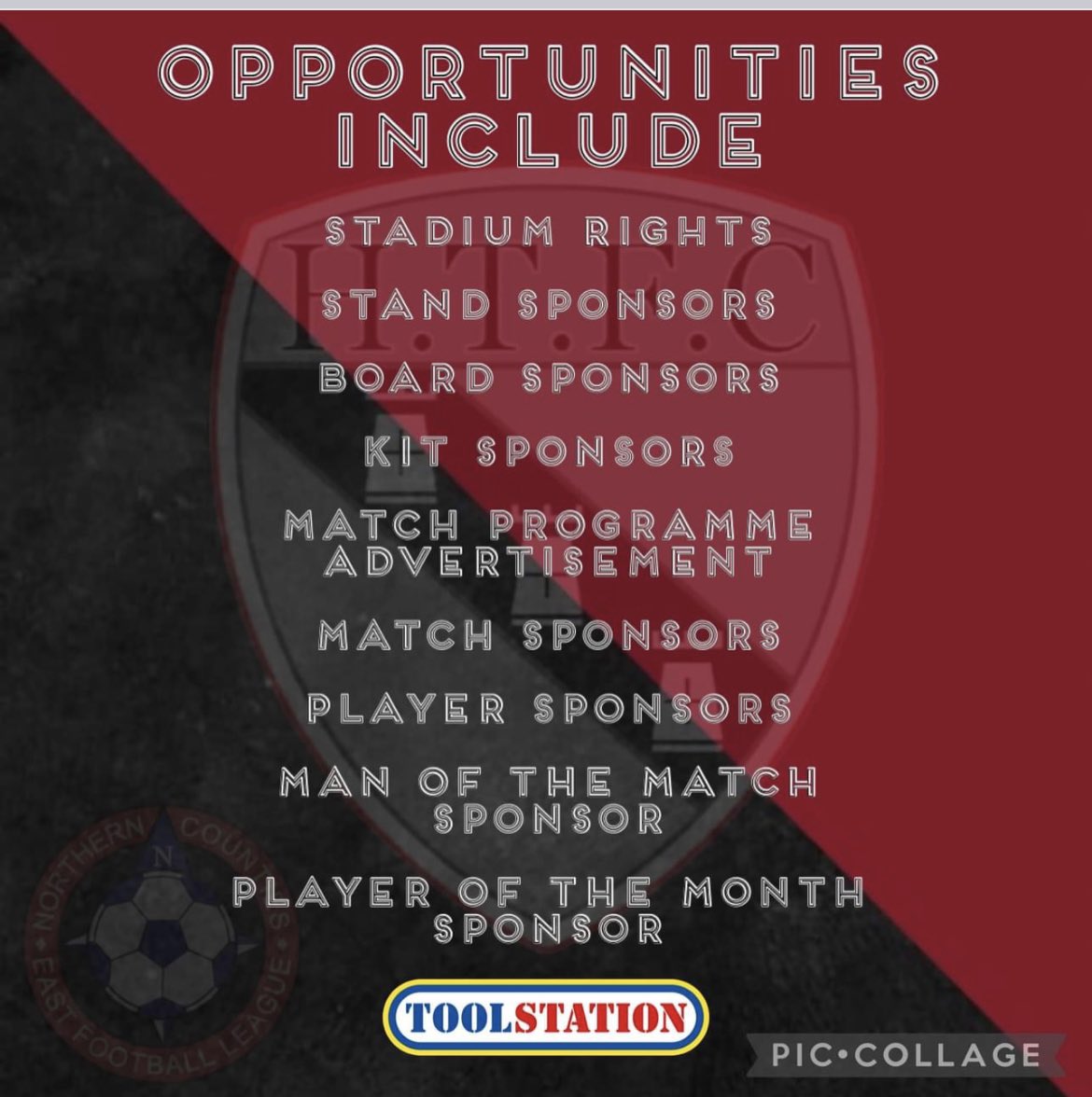 Proud to be a sponsor of Horbury Town FC. 
Could you sponsor this great local team? 

Have a look at their Facebook page for more information - Horbury Town FC