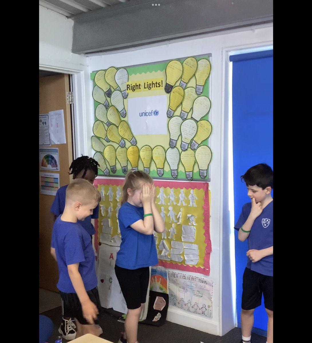 Today Year 3J explored Child Safety Week and how they can stay safe around water and ice. They created a role play to show how to direct someone who is 'blindfolded' away from a dangerous area #Childsafetyweek