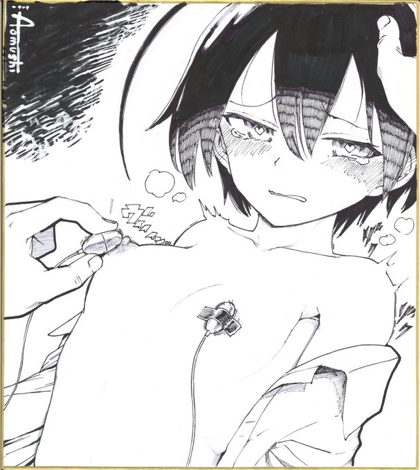 コミックバベルは次号で100号&amp;月刊化8周年!
それを記念したイベント「BAVEL 100」のため、微力ながら描き下ろし色紙を描かせていただいた。
イベント会期は6/30~7/2。記念グッズ等が手に入る他、色紙はオークションもあるようだ。

イベント詳細:https://t.co/x9V2sue3z5 