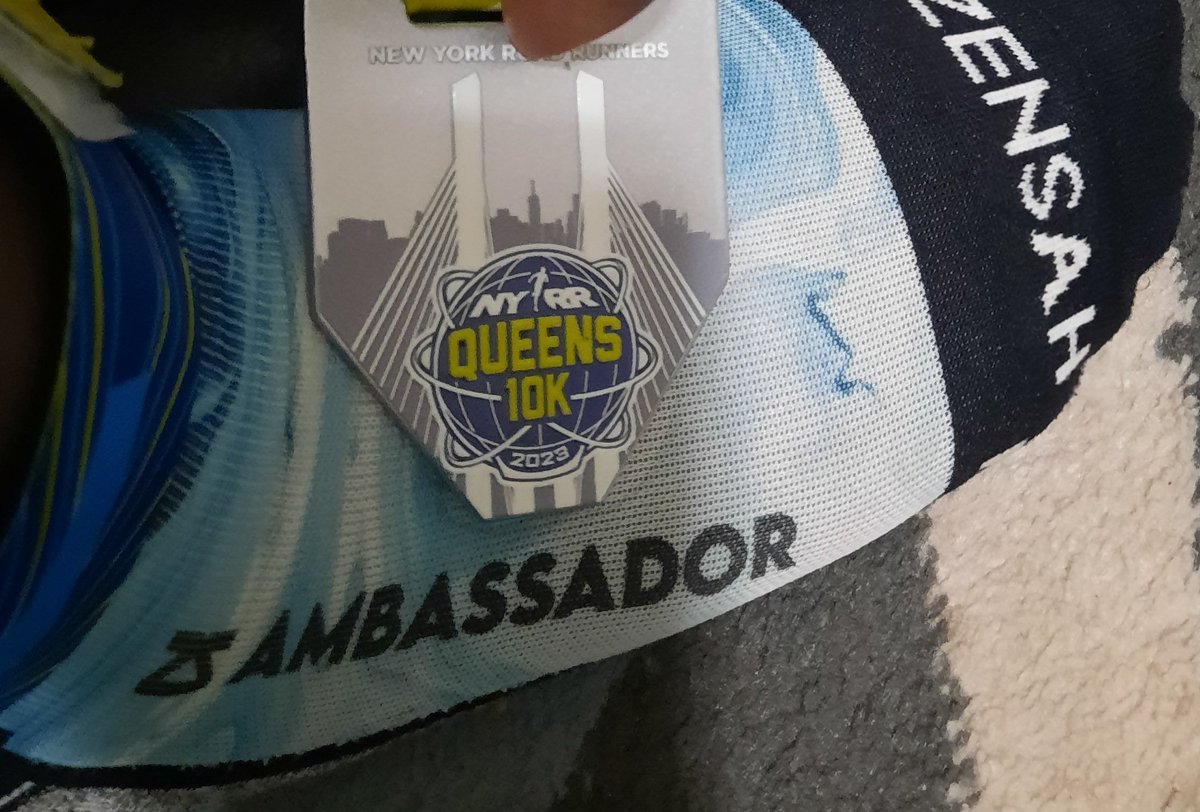 bushwickrunner's tweet photo. #medalmonday number 10 for the year. #Queens10k #zensahambassador #withoutlimitz https://t.co/7F4aBQfNJ5