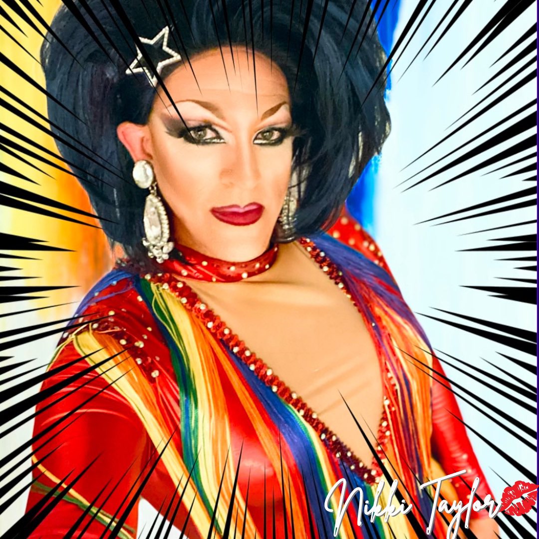 theclayphoenix's tweet photo. Nama slay Bish! #drag #dragqueen #dragisnotacrime #loveislove #dragpride #GayPride2023 https://t.co/fSEc9FSgxa