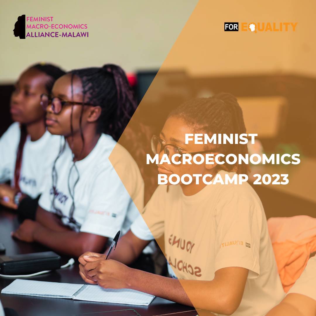 The Feminist Macroeconomic Bootcamp has officially began! 

For Equality in partnership with Hewlett foundation is equipping collectives of Young Women across Malawi with skills and technical knowledge on Feminist Macroeconomics. 

#economics #Equality #EconomicJustice