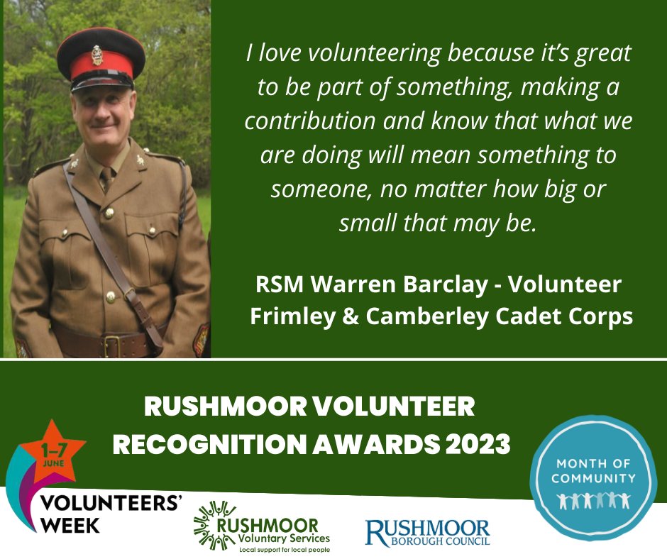 Rushmoor Volunteers tweet media