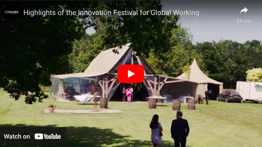 relocatemag's tweet photo. ⭐️WATCH INNOVATION FESTIVAL HIGHLIGHTS VIDEO ⭐️
Don't miss the highlights video of The Innovation Festival of Global Working, with reflections on the day from attendees from our thriving global community.
🎬 WATCH: https://t.co/nAN1ihjkj8
#innovationfestival #globalworking https://t.co/X7W6W8kGL4