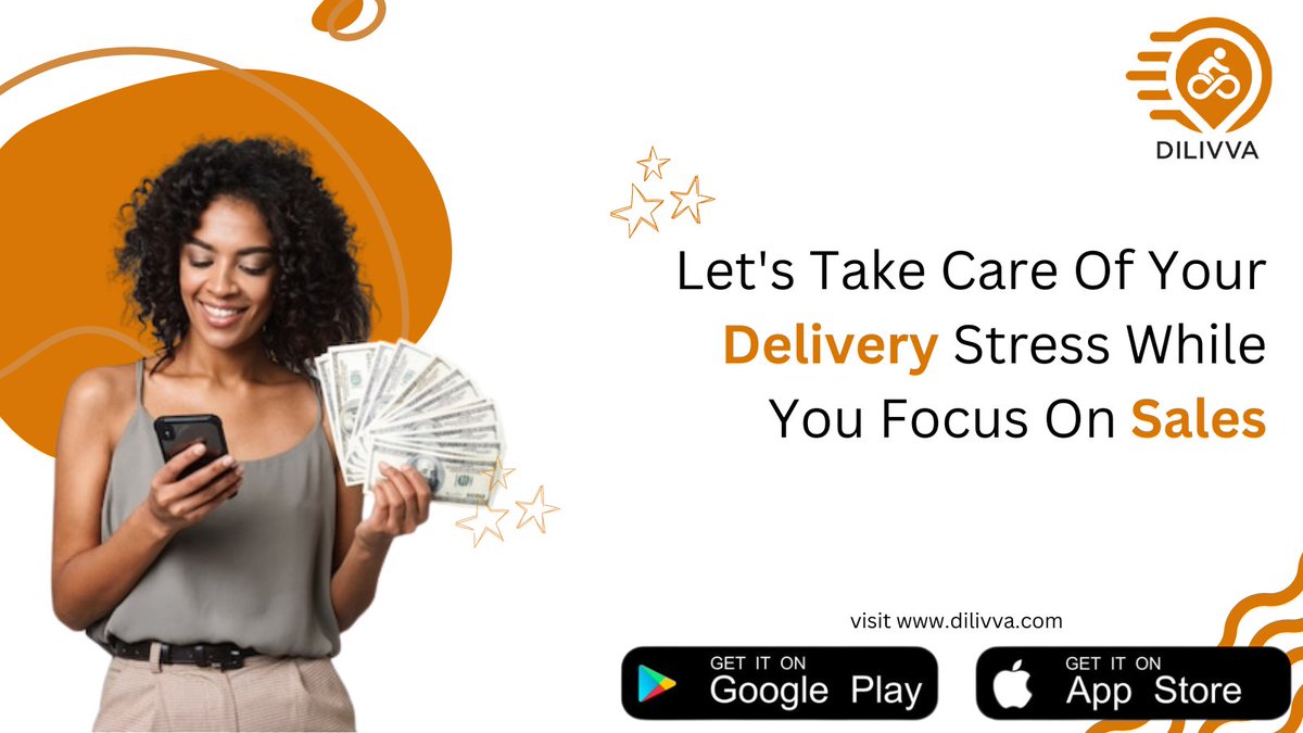 With @dilivvaapp you can focus solely on getting the customers and the money and not have to worry about how to deliver, leave that to us.

#dilivva #fastdelivery #stressfreedelivery