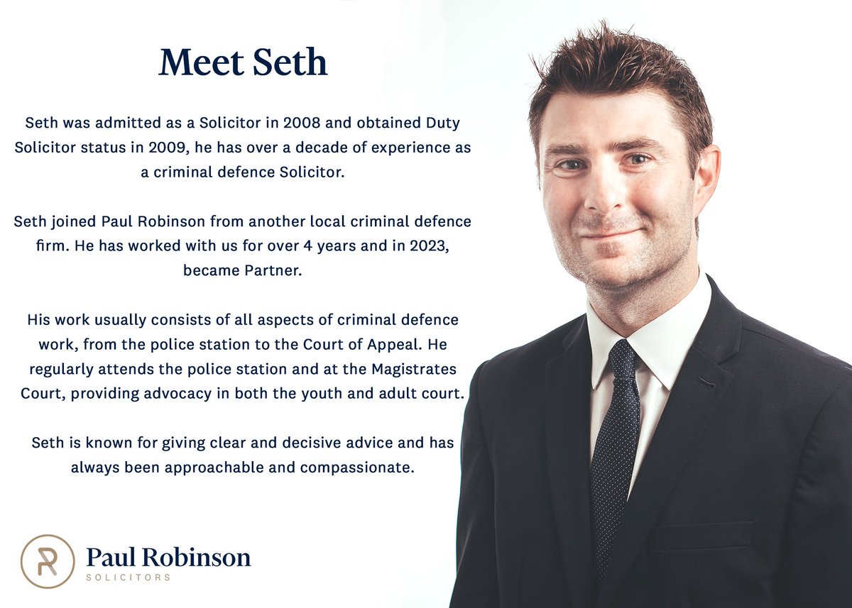 Paul Robinson Solicitors tweet media