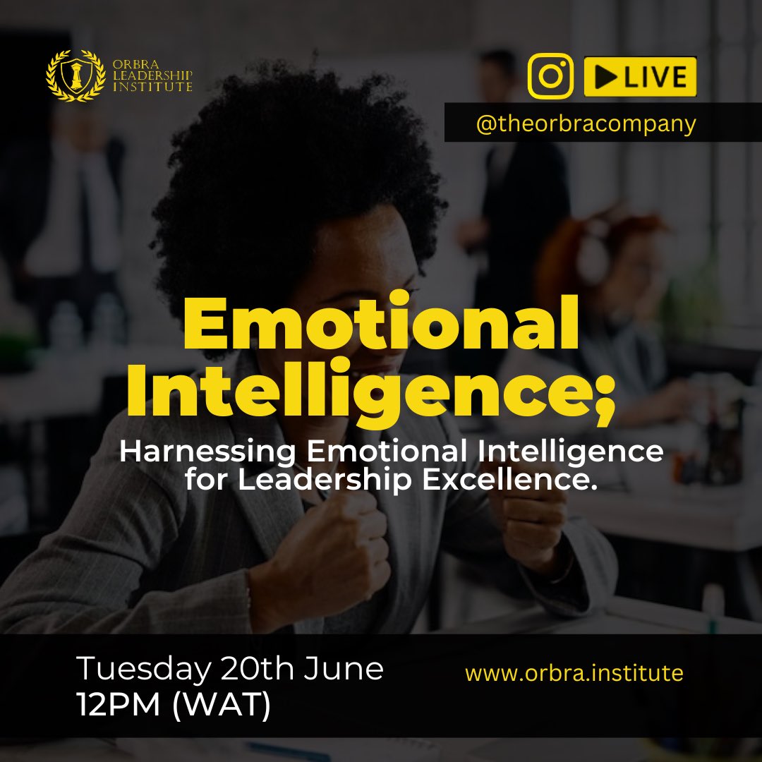 Our IG LIVE continues tomorrow via @theorbracompany. Set your reminders and make it a date. This topic is an interesting one.

#IGLIVE #emotionalintelligence #orbra