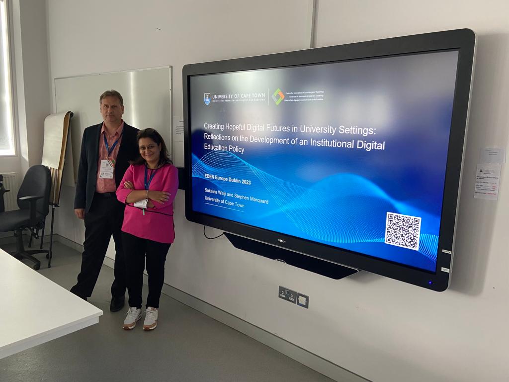 Sharing the experience of developing a digital education strategy during times of uncertainty and messiness -  with <a href="/stephenmarquard/">Stephen Marquard</a> #EDEN2023 bit.ly/3Jjkxw1