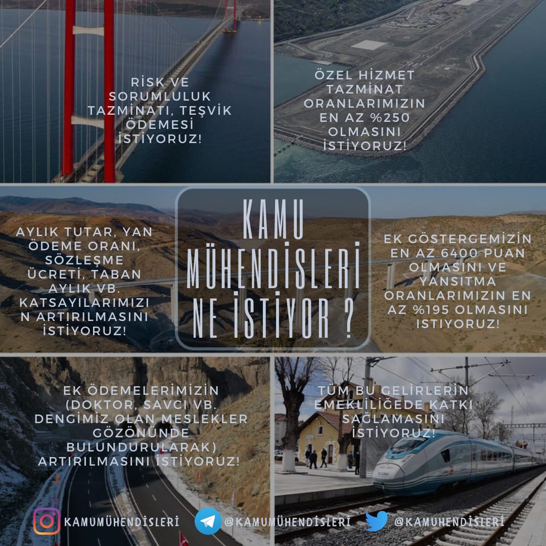 GulGl29500982's tweet photo. *Kamu mühendisleri denk meslek grupları ayarında ücret almalı 
*En az 60bin lira Temmuz öncesi verilmeli 
*Fazlasını değil hakkını verin mesleğimizin.
*Katma değer yaratıyoruz  
*Kimsenin hakkı ve haddi değil yaptığımız işi sorgulamak 

KamuMuhendisinin MagduriyetineSon https://t.co/qsRSqVP2Uf
