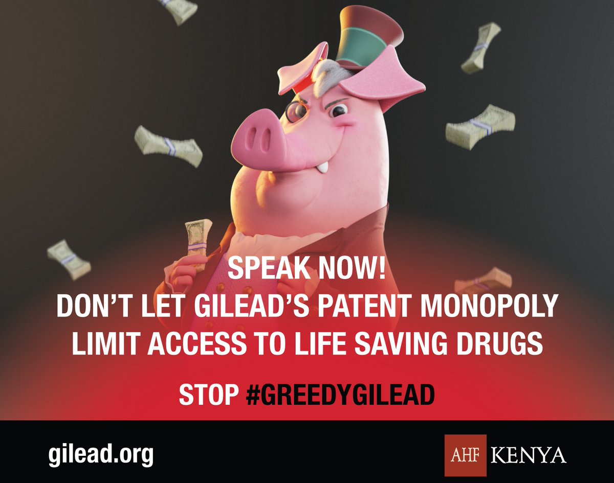 Gilead has generated billions in profit by maintaining a monopoly on some of the most effective ARVs.While the world has joined hands to end the HIV epidemic by 2030,@GileadSciences is working to counter the efforts made by many individuals &organizations in the fight against HIV