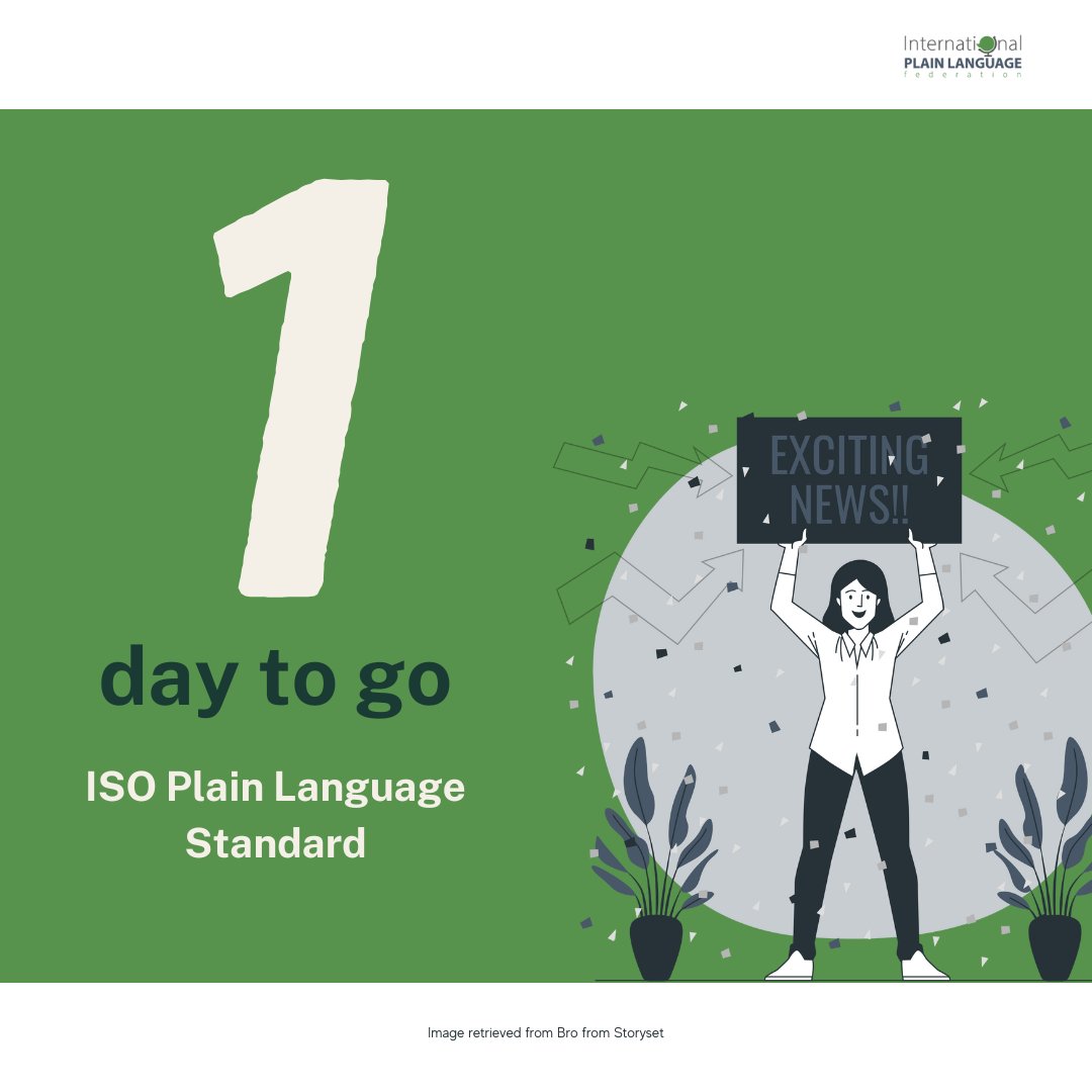 The highly anticipated ISO #PlainLanguage #Standard will help you provide your intended readers with information they can easily find, understand, and use. Expected publication date: June 20, 2023.
#writing #editing