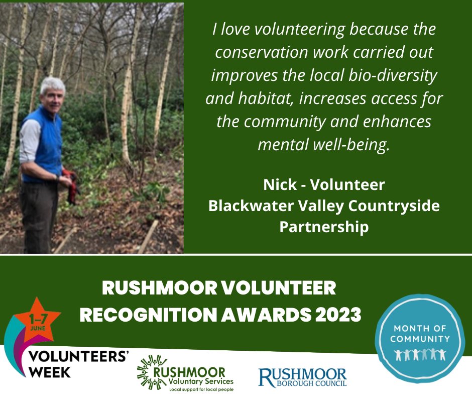 Rushmoor Volunteers tweet media