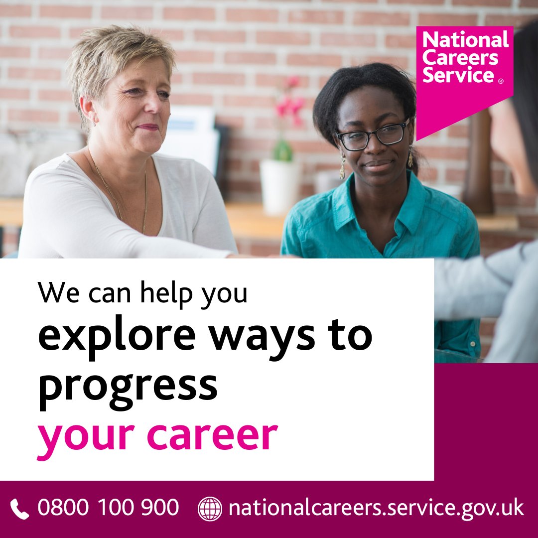 JAT1712's tweet photo. Ready to move forward in your career?

We can help you explore ways to progress your career.

Call 0800 100 900 or visit https://t.co/TxBuFYllFL to find out more ways you can contact us.

#AskNationalCareers https://t.co/C2PmT9m5xe