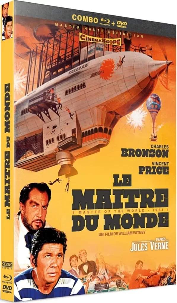 Regard_Critique's tweet photo. La grande aventure... à petit budget. 

Notre test du Bluray  
https://t.co/jZS69lZxsx 

#Bluray #MasterOfTheWorld #VincentPrice #CharlesBronson #JulesVerne #RichardMatheson  #LesBaxter #SidonisCalysta https://t.co/Z2mTmU6pGx