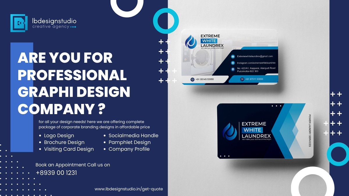 lbdesignstudio7's tweet image. Are you looking for professional graphic designer ! for all your designing needs ?

Here we are, Lbdesignstudio offering complete package of corporate branding designing works all over Tamilnadu.

please a give a visit into our website for more info lbdesignstudio.in