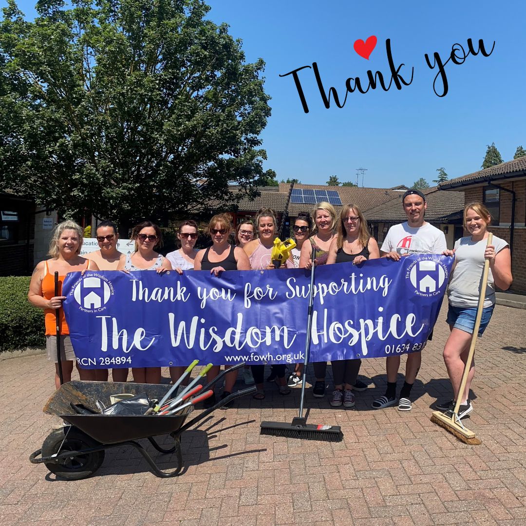 friendsofwisdom's tweet image. Last week we were lucky to have a team of volunteers from NatWest.

They tidied up the patio, clipped, pruned, tidied up the bushes around the perimeter of the Hospice

You all did a fantastic job, thank you 💜

#friendsofwisdom #supportyourlocalhospice #gardening #hospicegarden