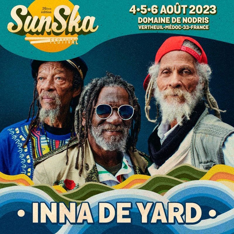 SunSkaFestival's tweet photo. Inna De Yard, c'est un collectif de 12 musiciens qui se partageront la scène du #SunSka, avec des légendes du reggae tels que #CedricMyton , #KiddusI, #WinstonMcAnuff, et #KeithandTex. 📷
Un live qui s'annonce déjà historique pour leur grand retour au SunSka le 4 août ! https://t.co/WGDT5zfffy