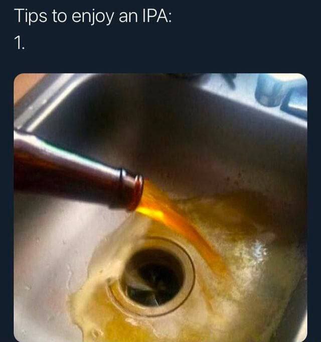 Отличная инструкция как правильно пить ипу подъехала