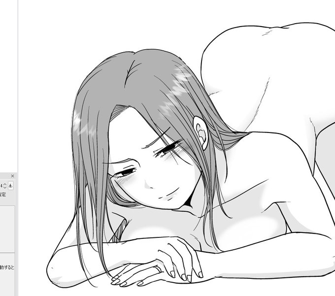 サークルカット用に急ぎで描いたやつ 