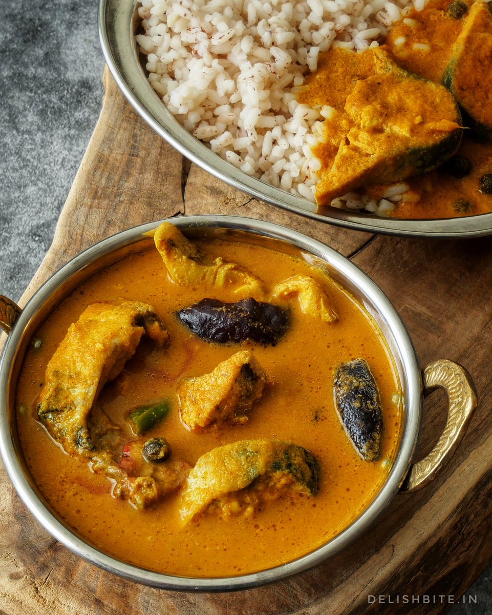 Goan style Aromatic Mackerel Curry 

Recipe delishbite.in/aromatic-macke…

#Foodie #RecipeOfTheDay #indianrecipes #blogging #foodblog #foodblogger #Food #recipes #foodphoto #seafood #mackerel #fish