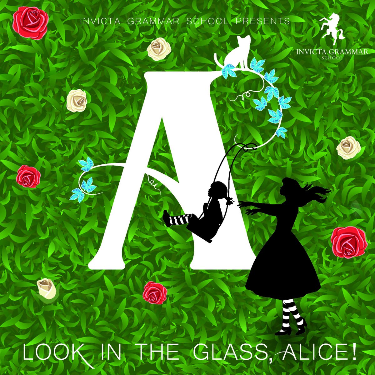 Invicta Grammar school proudly presents this year's production: Look In The Glass, Alice!

Performances will be 10, 11, 12 July 2023 with two performances per night.

Watch this space as tickets will be available soon!!

#KentSchool #SchoolProduction #InvictaGrammar