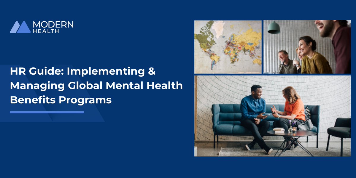 This guide provides strategic recommendations to help benefits leaders make informed decisions about their global workforce and mental health benefits programs. ow.ly/UCLr50ME97c @modernhealthco #modernhealth