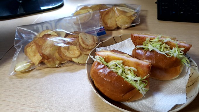 揚げ物初挑戦の成果物 