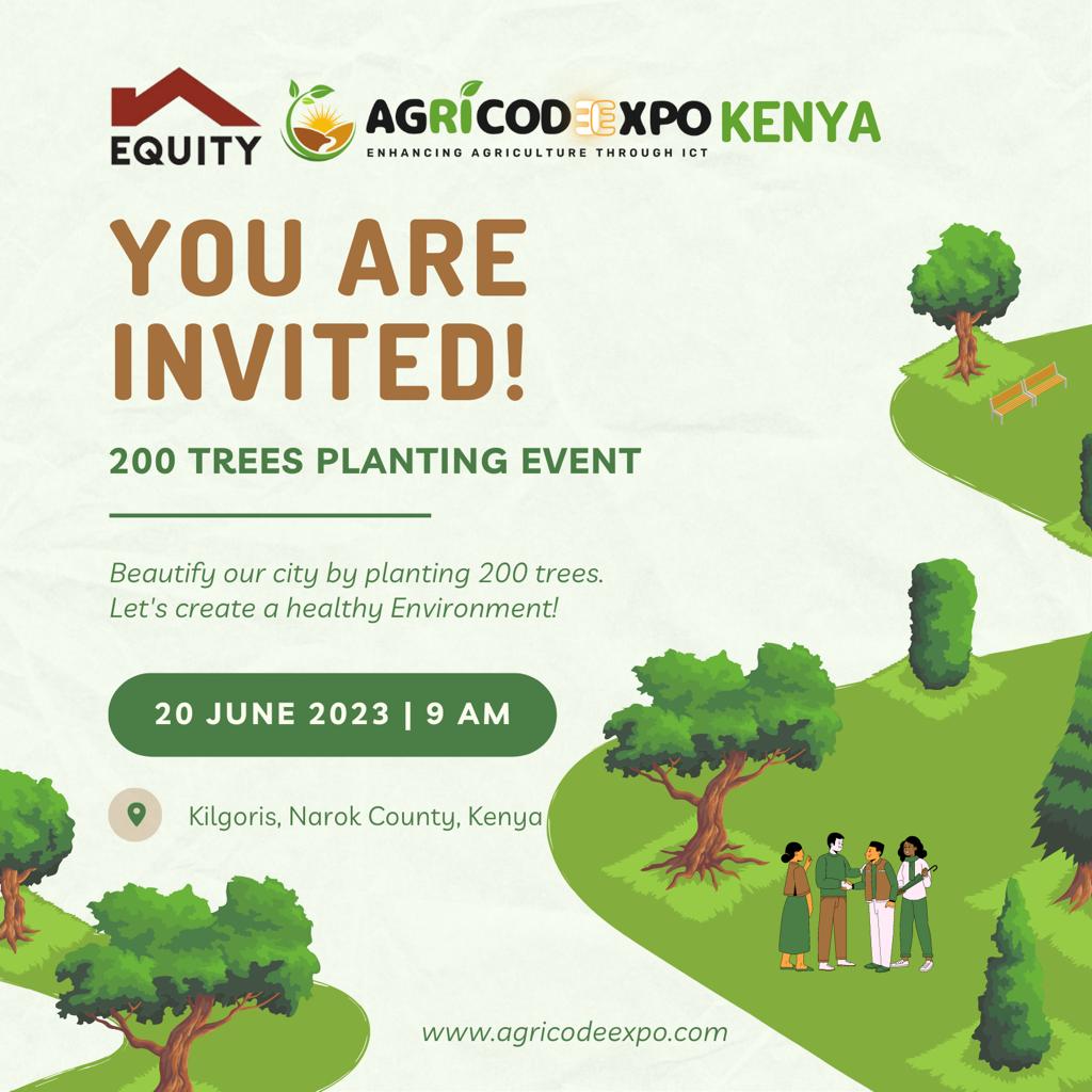 agricodeexpo's tweet photo. We shall be having a tree planting event at Kilgoris, Kenya tomorrow.
You're much welcome to join us in this initiative.
#agricodeexpo https://t.co/lMzo2KmJGM